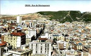 Oran - Rue de Mostaganem - Vue aerienne